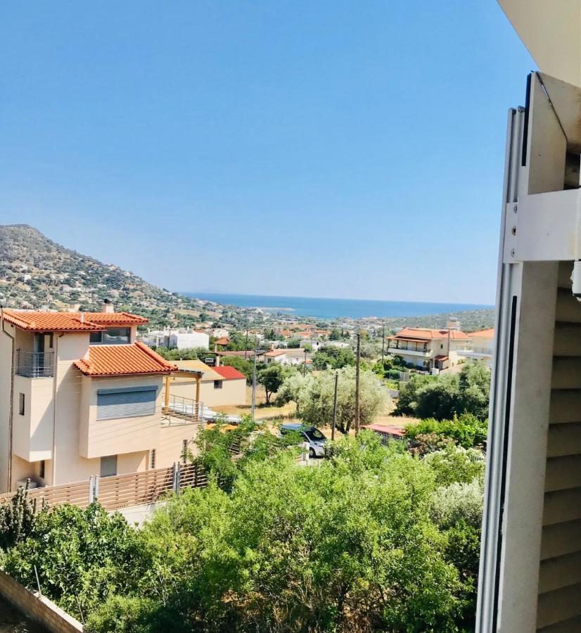 Beautiful Maisonette With A View To The Mountains And The Sea Agia Marina (Attica) Exterior foto