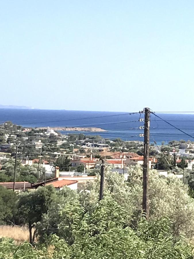 Beautiful Maisonette With A View To The Mountains And The Sea Agia Marina (Attica) Exterior foto