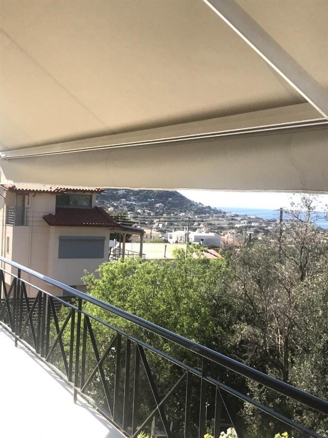 Beautiful Maisonette With A View To The Mountains And The Sea Agia Marina (Attica) Exterior foto