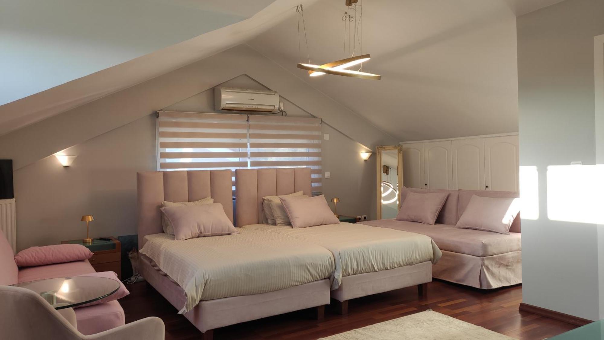 Beautiful Maisonette With A View To The Mountains And The Sea Agia Marina (Attica) Exterior foto